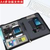 Business A4 Organizer with Wireless Charger and Built-in Power Bank - Image 5