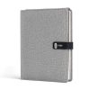 Wireless Charging Notebook with Built-in Power Bank and Card Holder